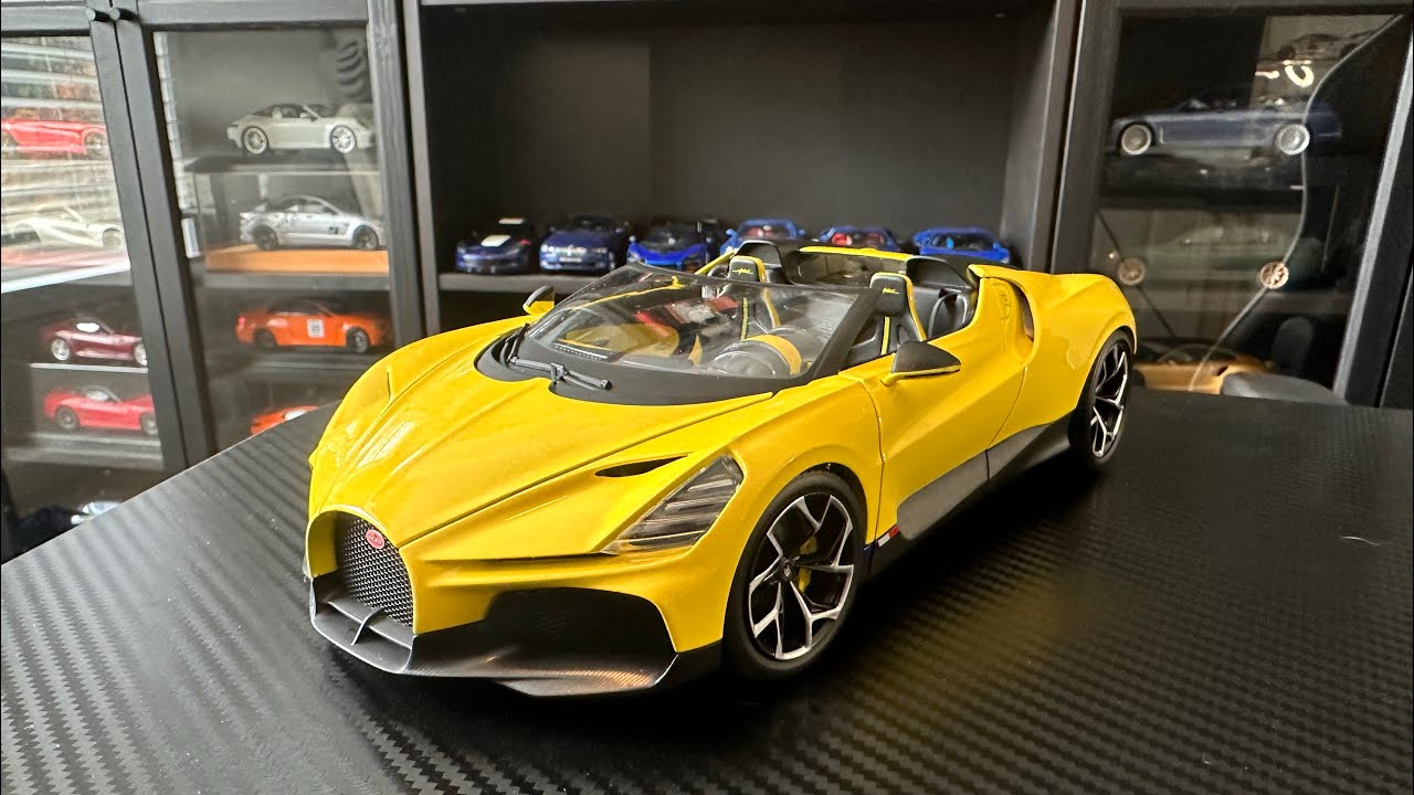 1:18 Bugatti Mistral by Maisto Review
