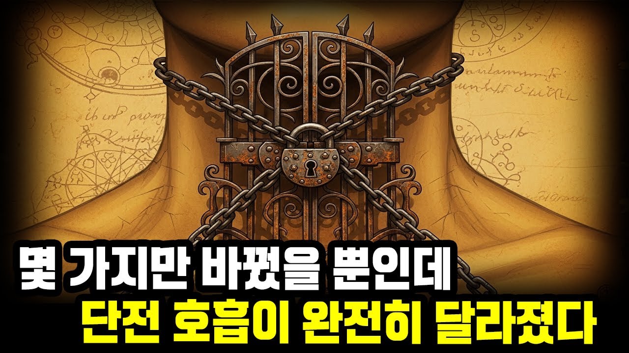 이 5가지가 내 단전 호흡을 10배 더 강력하게 만들었다ㅣ단전호흡ㅣ숨의 예술