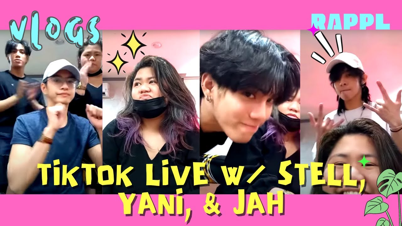 Rappl's TikTok Live FULL (210418) with #SB19 Stell,@justintdedios, & @YaniDeDios