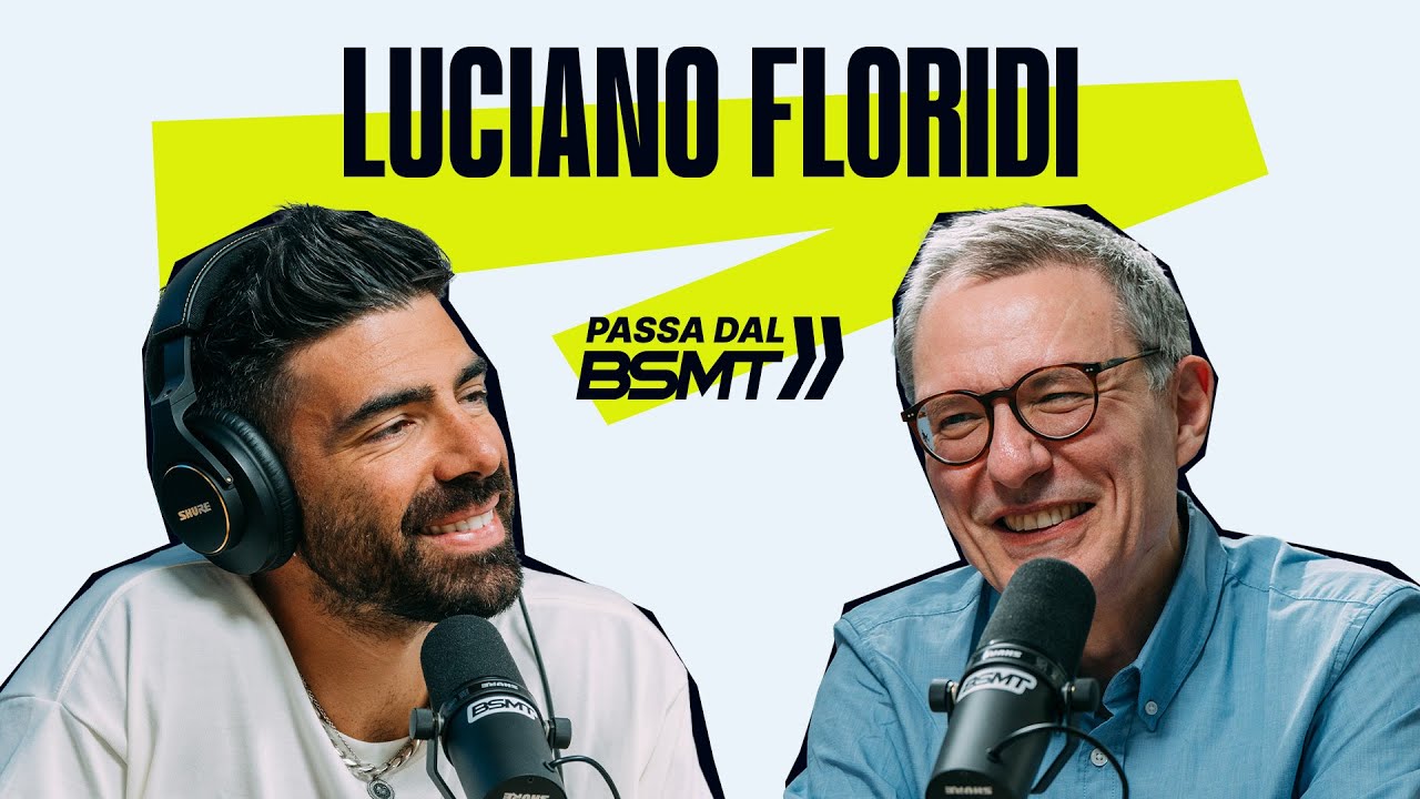 TUTTO QUELLO CHE DEVI SAPERE SULL'INTELLIGENZA ARTIFICIALE! Prof. LUCIANO FLORIDI passa dal BSMT!