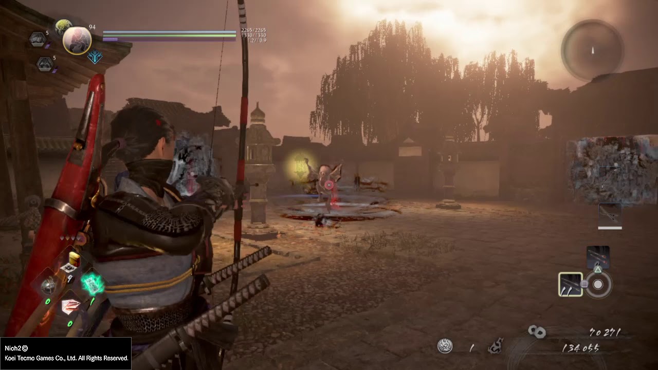 Nioh 2 Sub Mission - Abduction - Hidden Tesso Fight