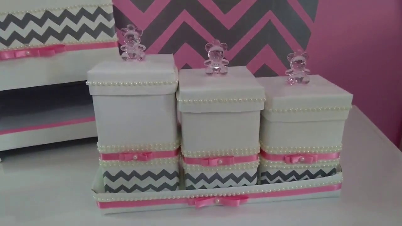 Kit higiene bebê - Com caixinha de leite DIY | Iris Bihum