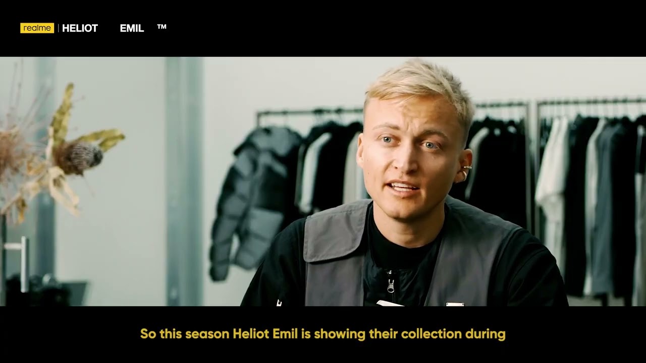 realme X Heliot Emil | The Collaboration between Fashion & Technology
