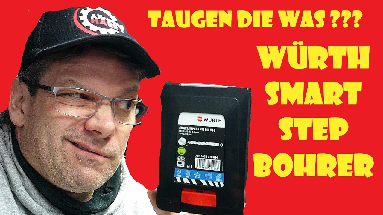 WÜRTH SPEZIAL BOHRER  SMART STEP im Test @ApeHarry 