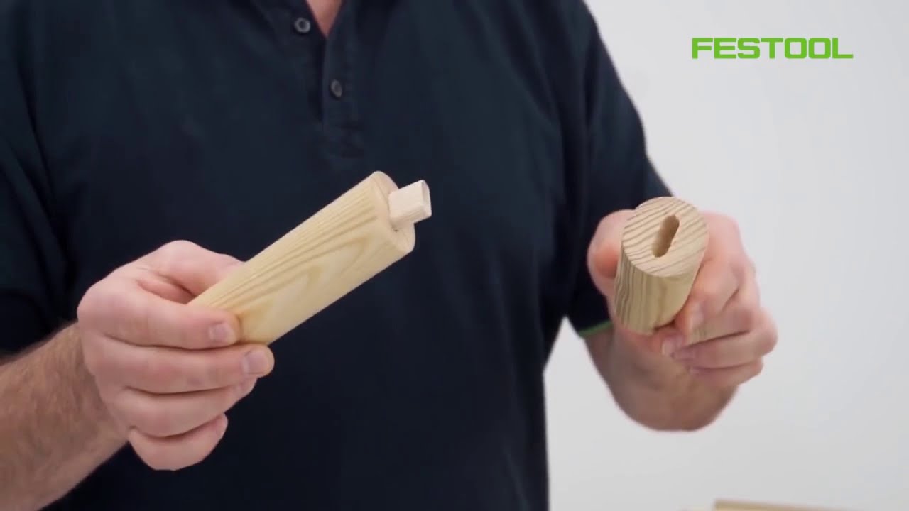Festool TV épisode 81 : système d'assemblage DOMINO - bois ronds