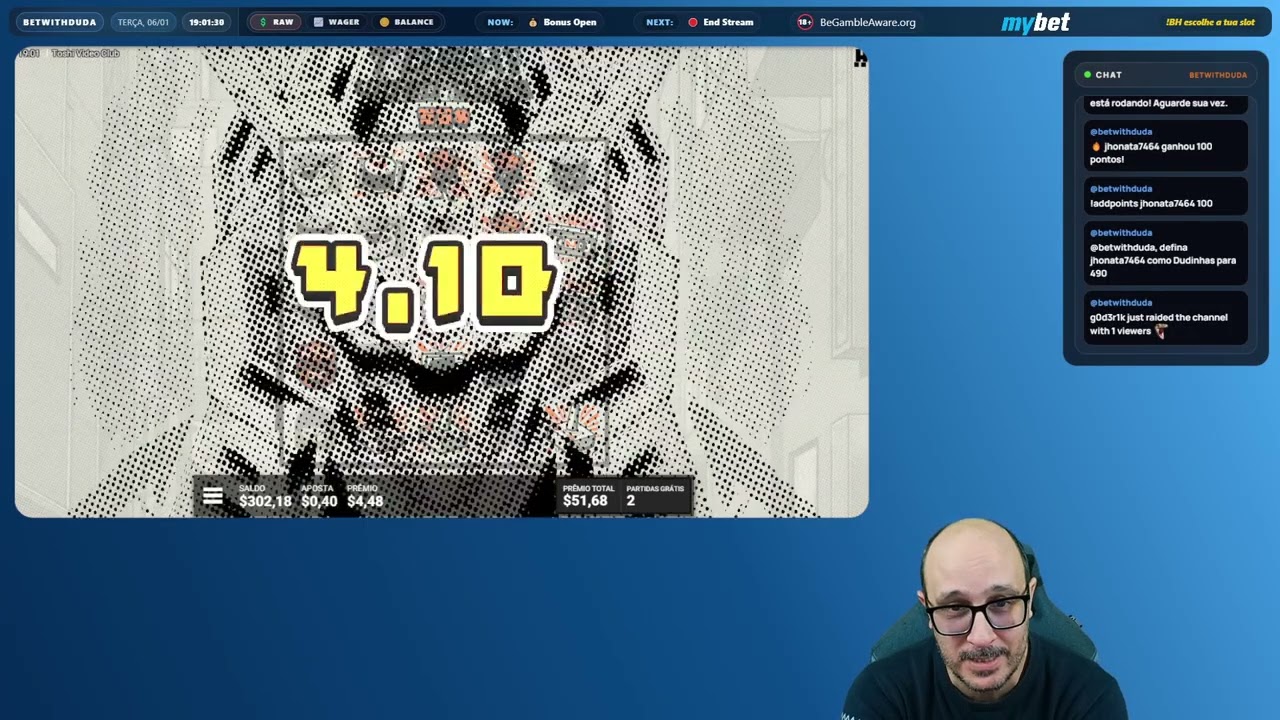 WzBot CLIP | +18| 350$ BONUS OPEN Casino MYBET | !SLOTDUDA (by mikesonm... | #betwithduda em #Twitch
