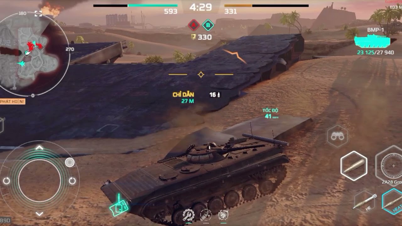 MWT: Tank Battles | Xe pháo tên lửa BMP-1