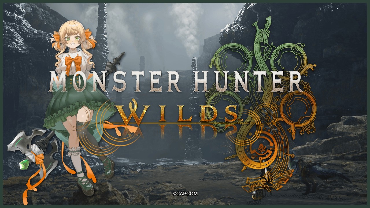 【MONSTER HUNTER WILDS】我覺得我的配色跟萌夯荒野很像 給大家看一下 w/蛇ノ目禰、帕梅拉