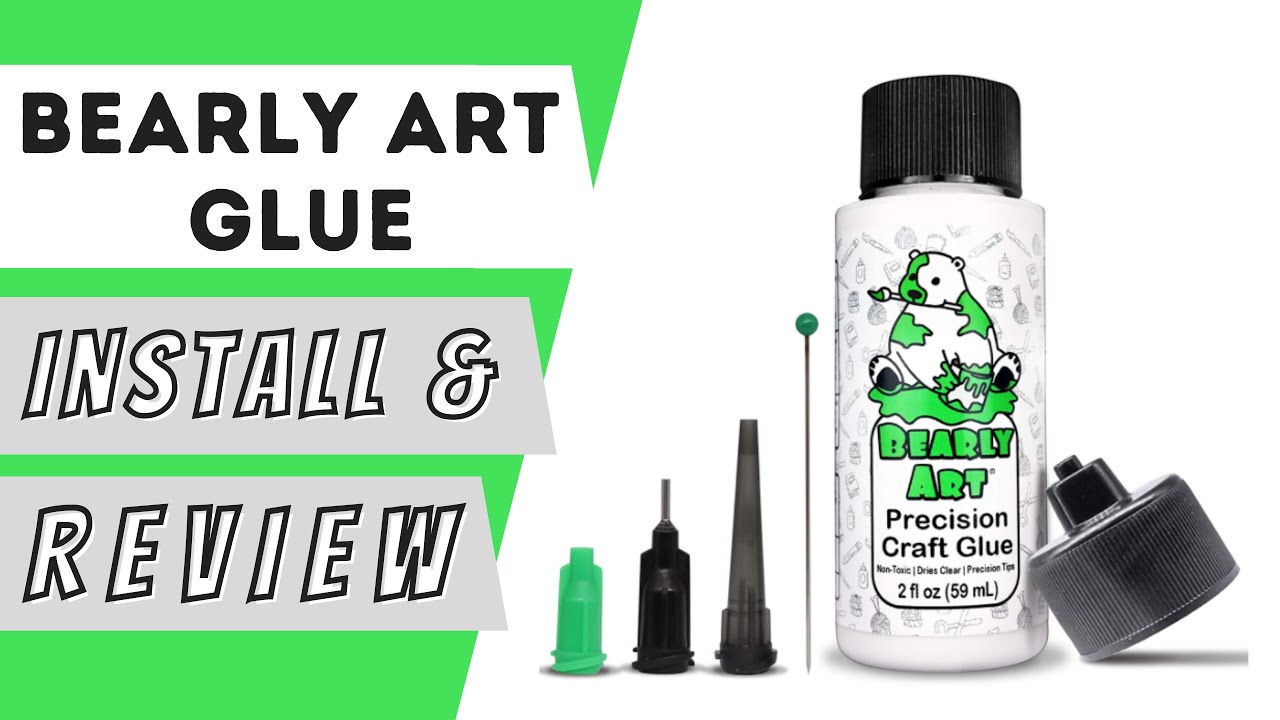 Как настроить клей Bearly Art Glue и обзор