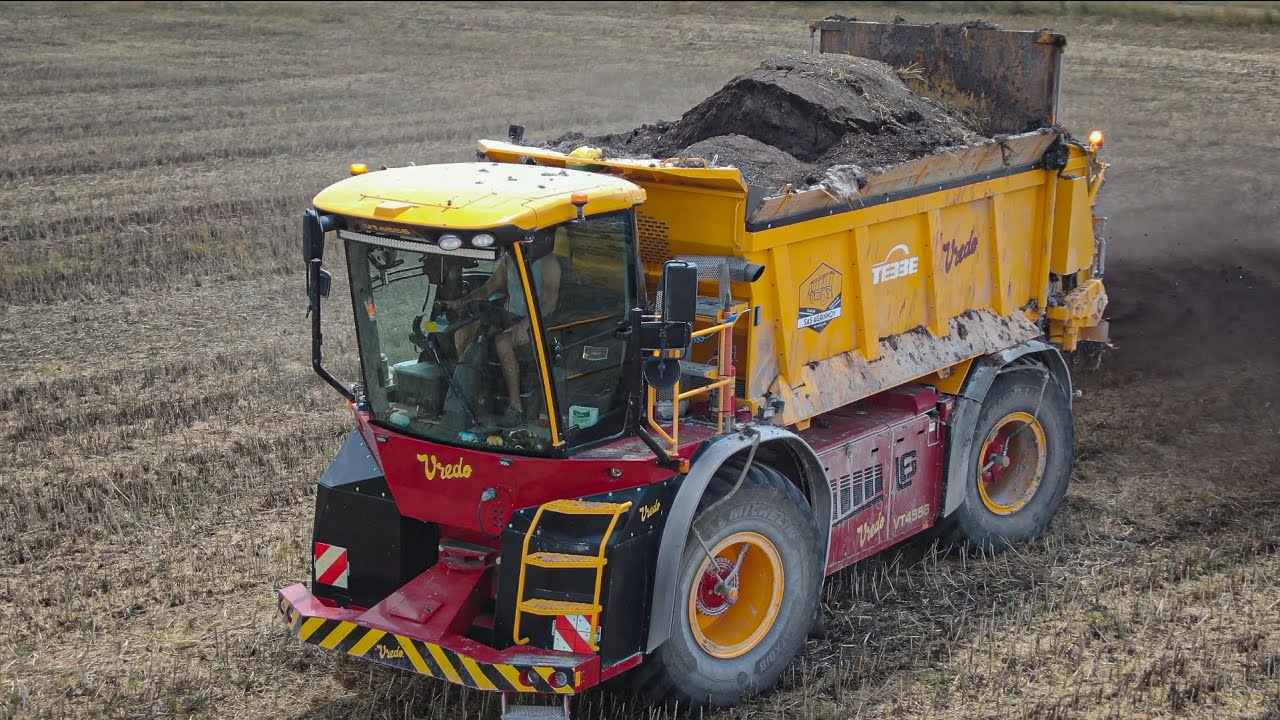 🔥🤩VREDO VT 4556 - TEBBE - MICHELIN FLOATXBIB  | SAS AGRINNOV au compost ! JCB AgriPro 💪🏼