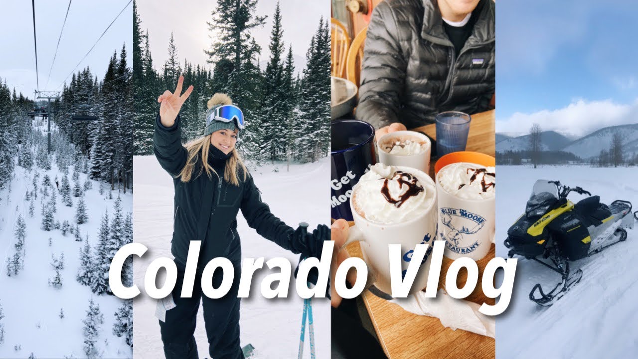 КОЛОРАДО VLOG | Катание на лыжах и снегоходах в Брекинридже с семьей!