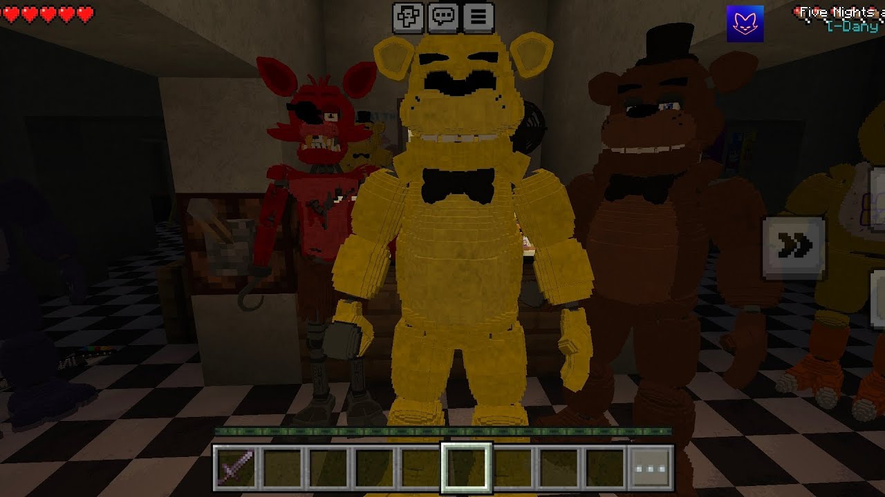 Gameplay pt1 del mapa de Fnaf