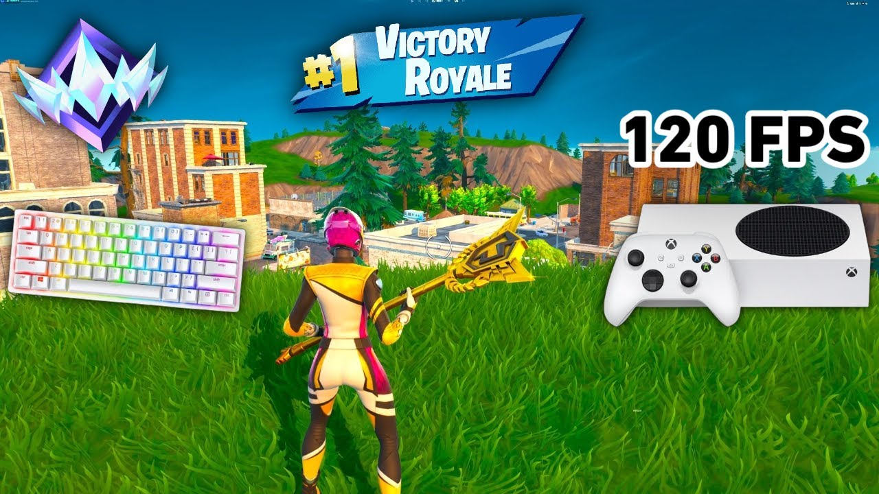 Fortnite Unreal Ranked Reload On Xbox Series S | Keyboard & Mouse Gameplay | 120 FPS