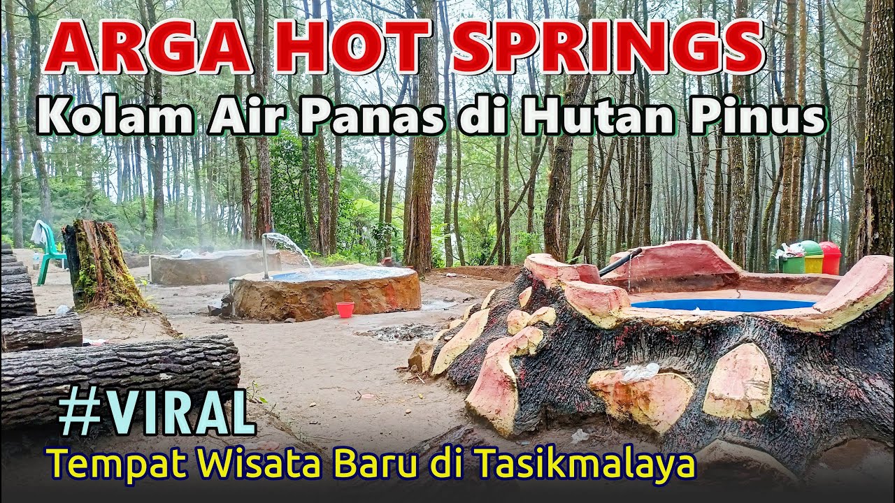 ARGA HOT SPRINGS // Kolam Air Panas di Tengah Hutan Pinus