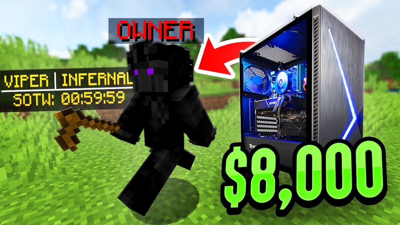 Minecraft HCF with an $8,000 Computer&hellip; *ViperMC*