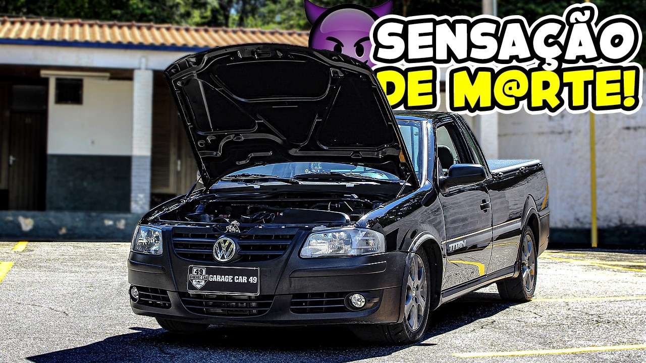 💀NÃO CLIQUE NESSE VÍDEO! ISSO AQUI É DE DAR MEDO 😈 SAVEIRO TURBO DE 600CV