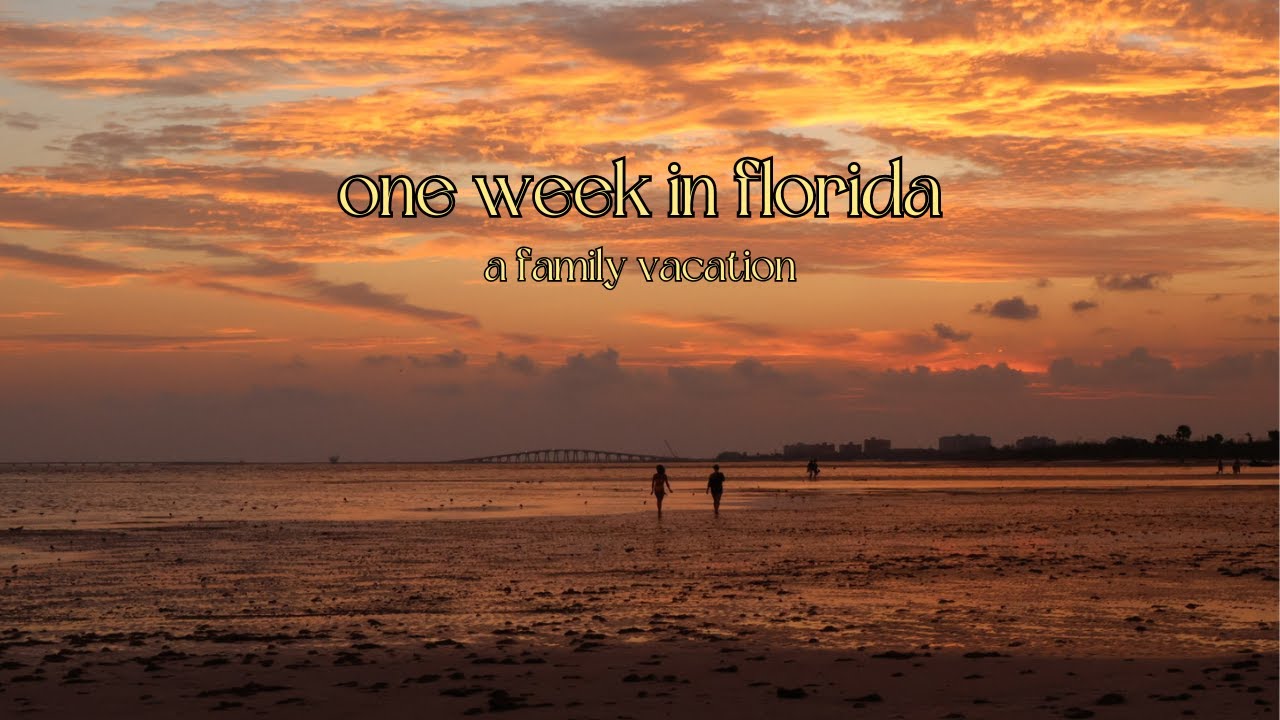 from a week in florida: a family vacation