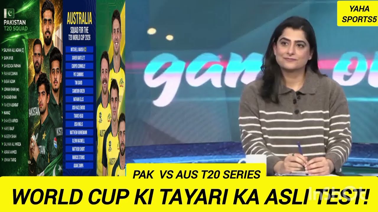 Pakistan vs Australia T20 Series | Bazid Khan & Sana Mir World Cup Preparation Analysis