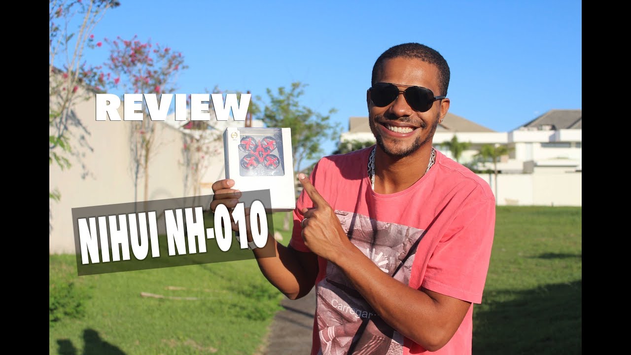 Review Test DRONE NIHUI NH-010 em Portugu&ecirc;s Brasil Drone One Total