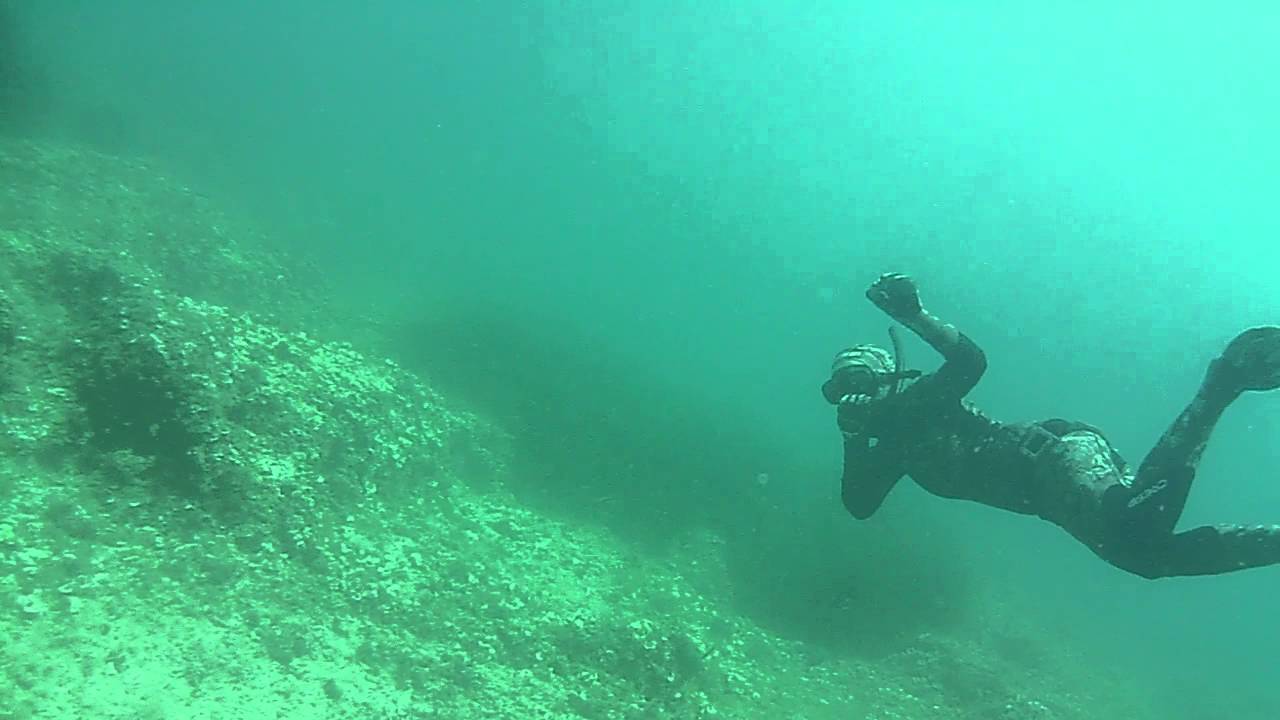 Uscita di allenamento in apnea sul cavo girl-apneist @mar ionio  8-06-2014 v10