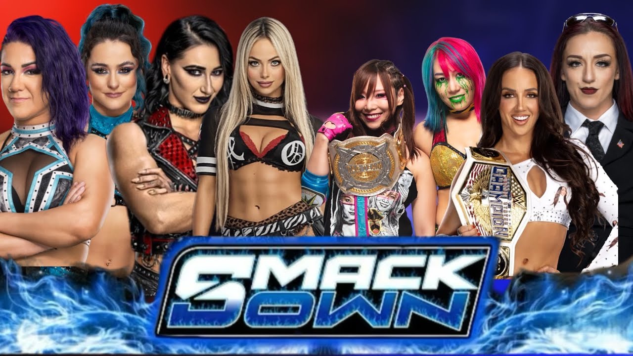 Rhea Ripley & Liv Morgan BAYLEY LYRA VALKYRIE vs ASUKA & KARI SANE & ALBA FYRE & CHELSEA GREEN