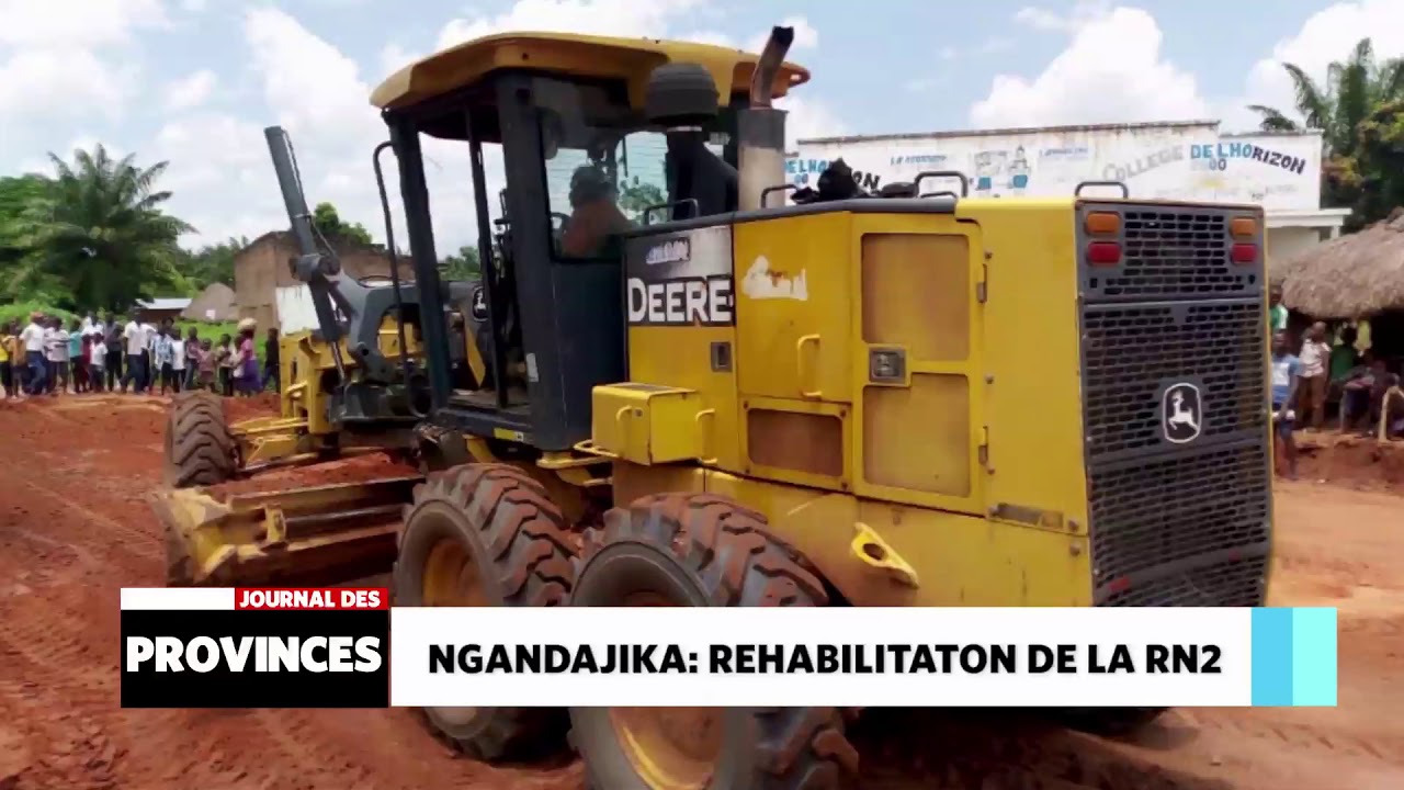 Ngandajika: Réhabilitation de la Route nationale numéro 2