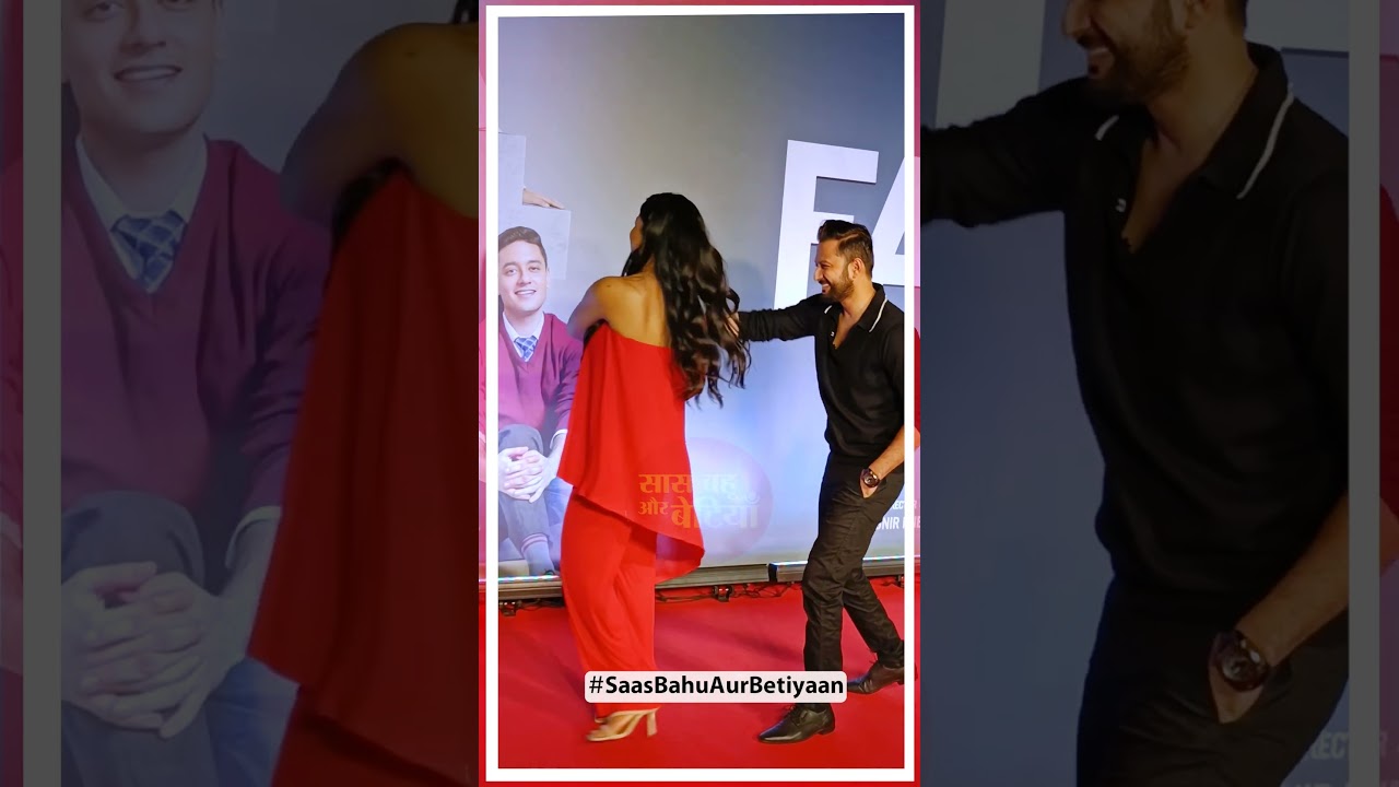 Ishita Dutta & Vatsal Sheth Clicked together at the Farrey Movie Special Screening | SBB