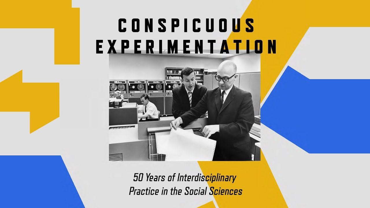 Conspicuous Experimentation - Welcome and Introduction