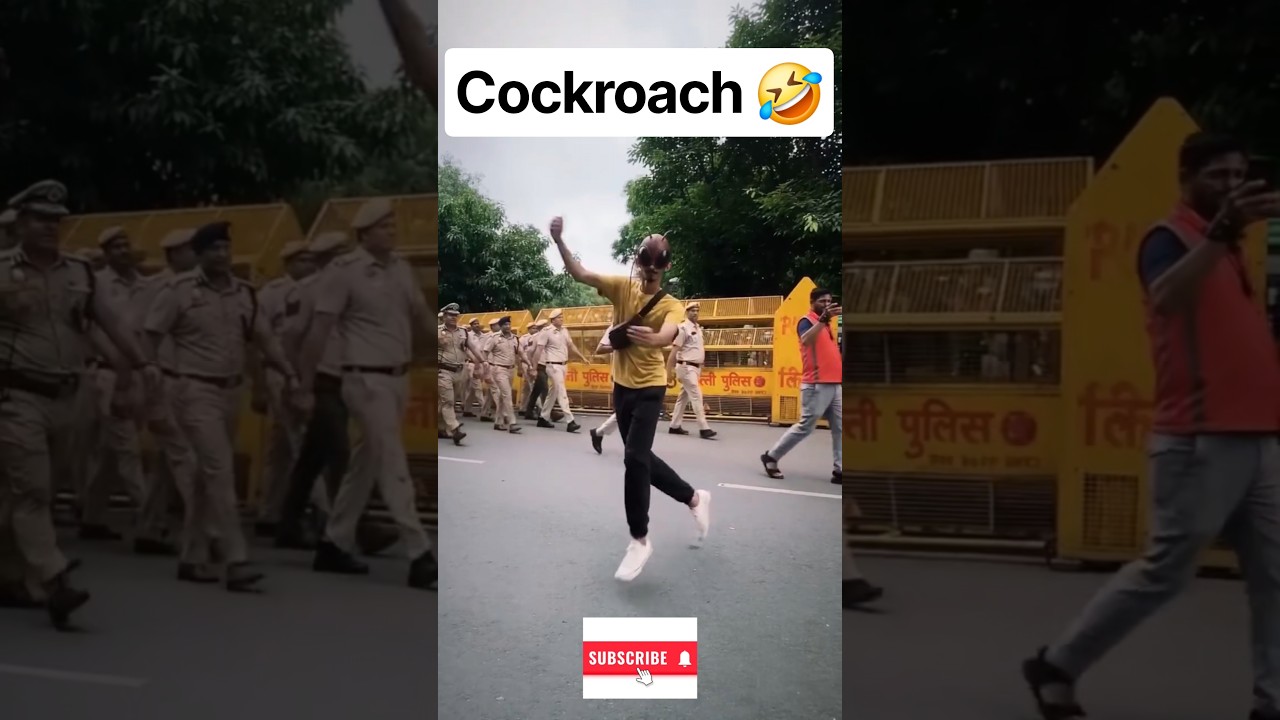 I am the cockroach #protest #shortvideo #shorts #viralreels #trending
