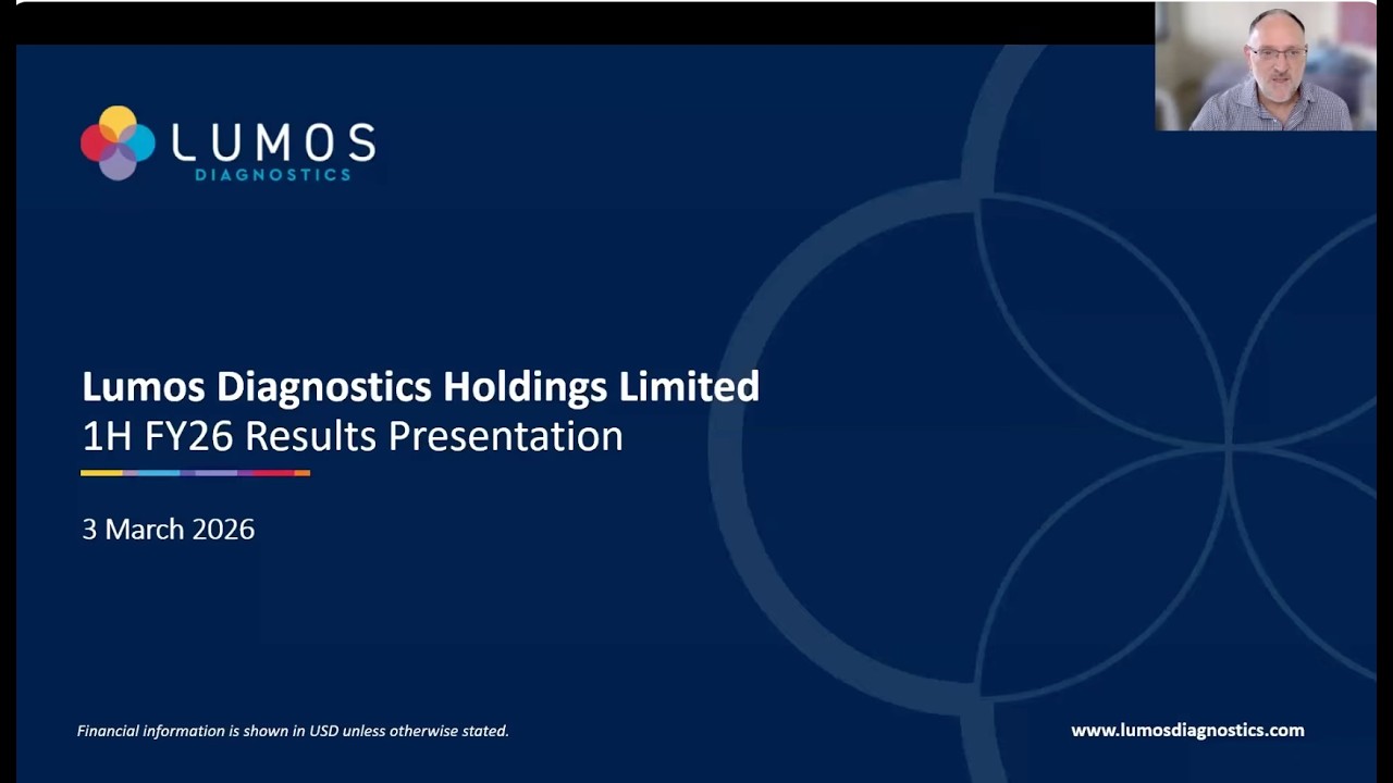 MARCH 2026 | Lumos 1H FY26 Results Investor Briefing