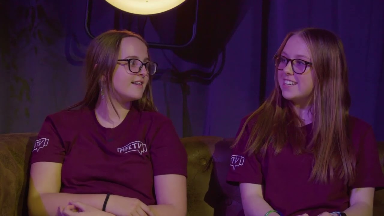 Fife TV — Запись прямого эфира на Шотландском фестивале молодёжного кино 2025 года