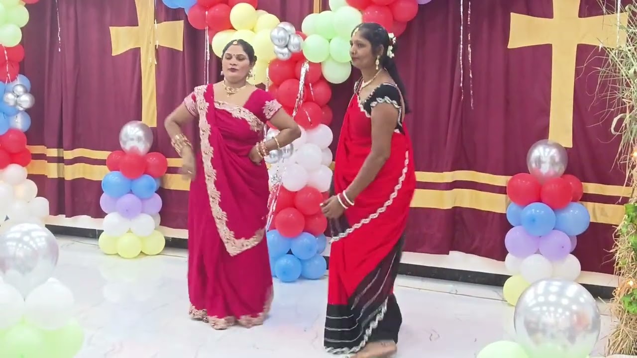 || क्रिसमस डे महिला डांस ||