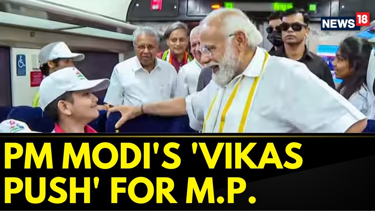 PM Modi To Visit Madhya Pradesh Today, Will Flag Off Five Vande Bharat Trains | PM Modi | News18