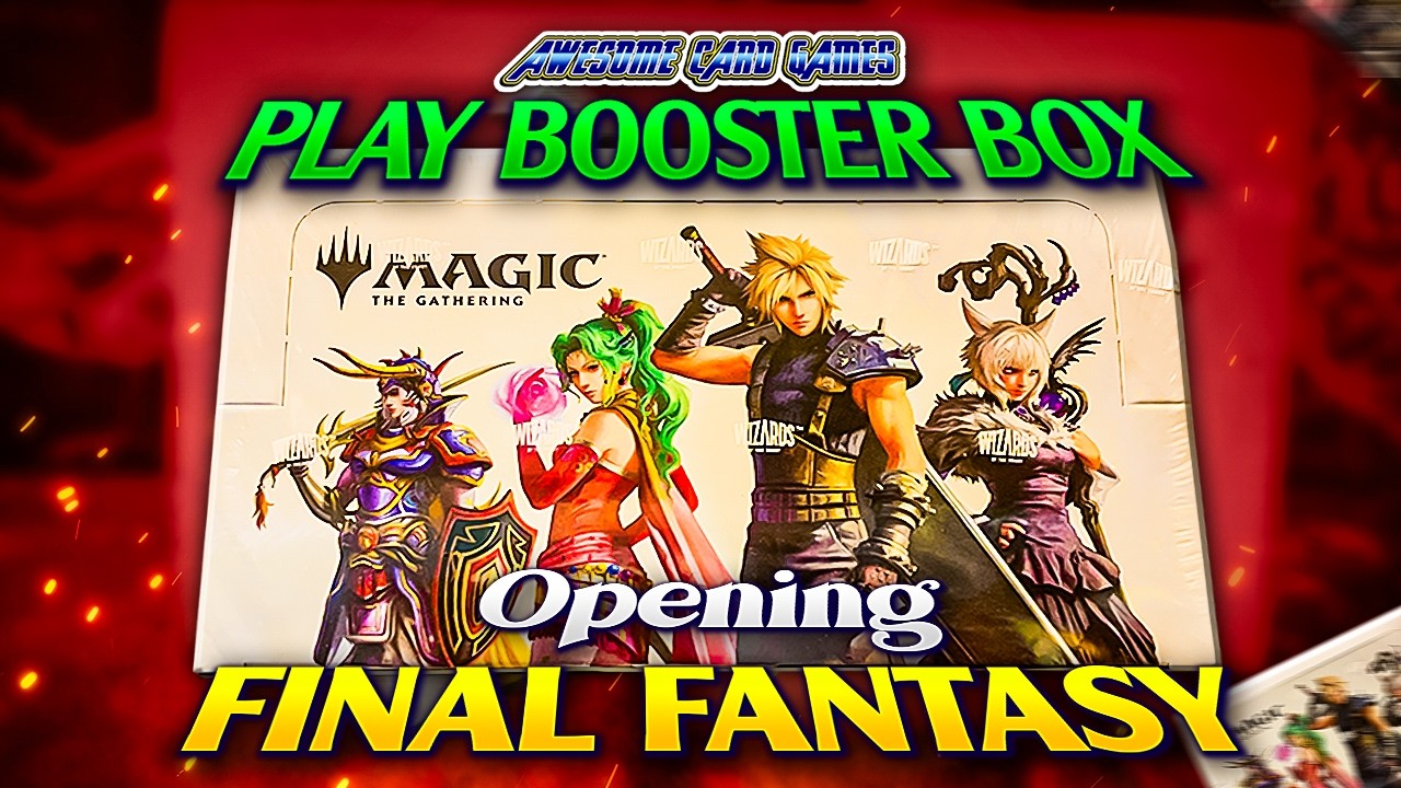 Play Booster Box Opening: Final Fantasy