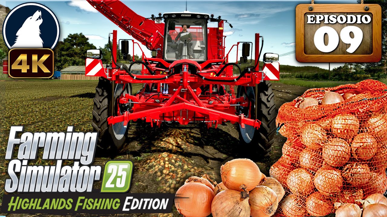 RACCOLGO LE CIPOLLE E COMPRO UN CAMION MERCEDES ! - FS25 Highlands Fishing | Gameplay ITA | EP.9