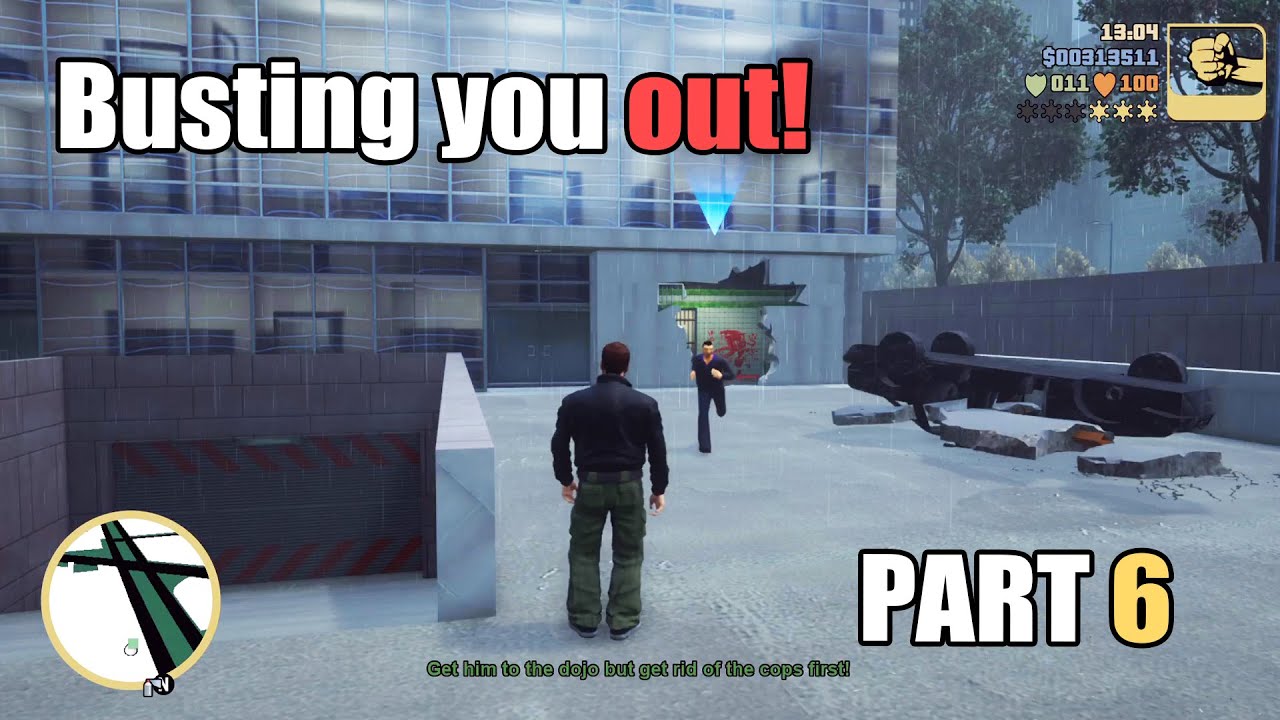 GTA 3 Definitive Edition Walkthrough Part 6 (PS4) REMASTERED - Kanbu Bust-out, Plaster Blaster