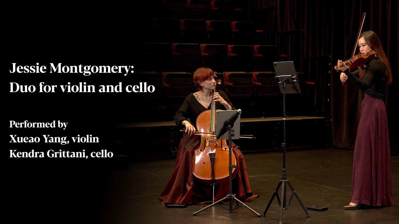 Duo for Violin and Cello by Jessie Montgomery