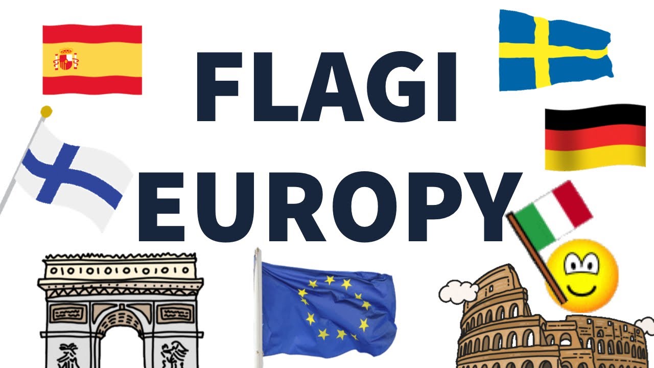 FLAGI EUROPY dla dzieci (Unia Europejska)