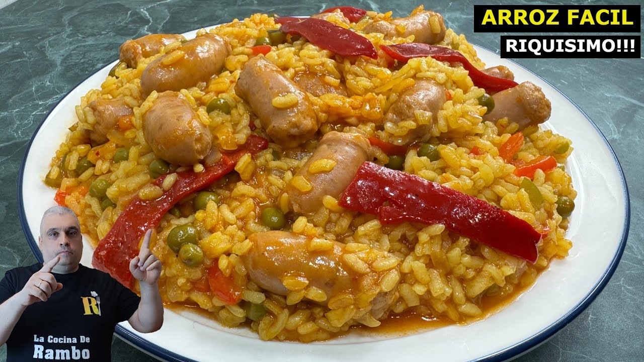 Arroz a lo Pobre muy Fácil y Económico 😋 Riquísimo 🤩- RECETA de ARROZ