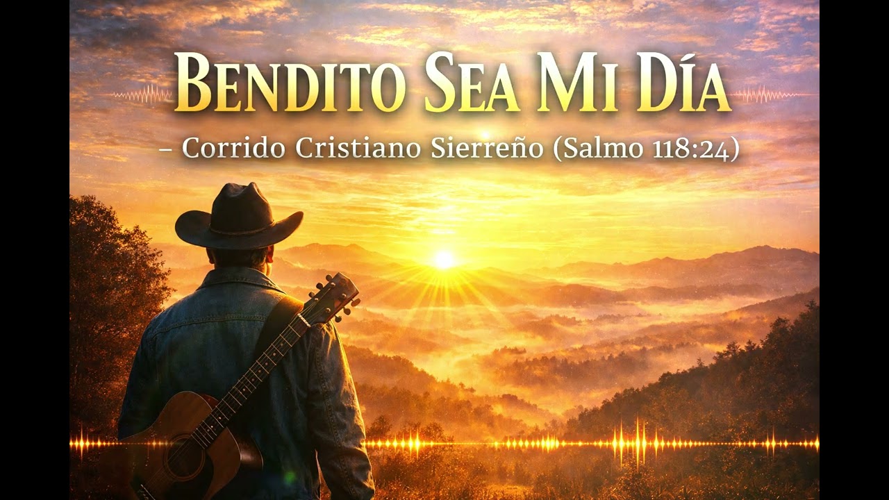 Bendito Sea Mi Día | Corrido Cristiano Sierreño de Gratitud y Fe | Música Cristiana 2026