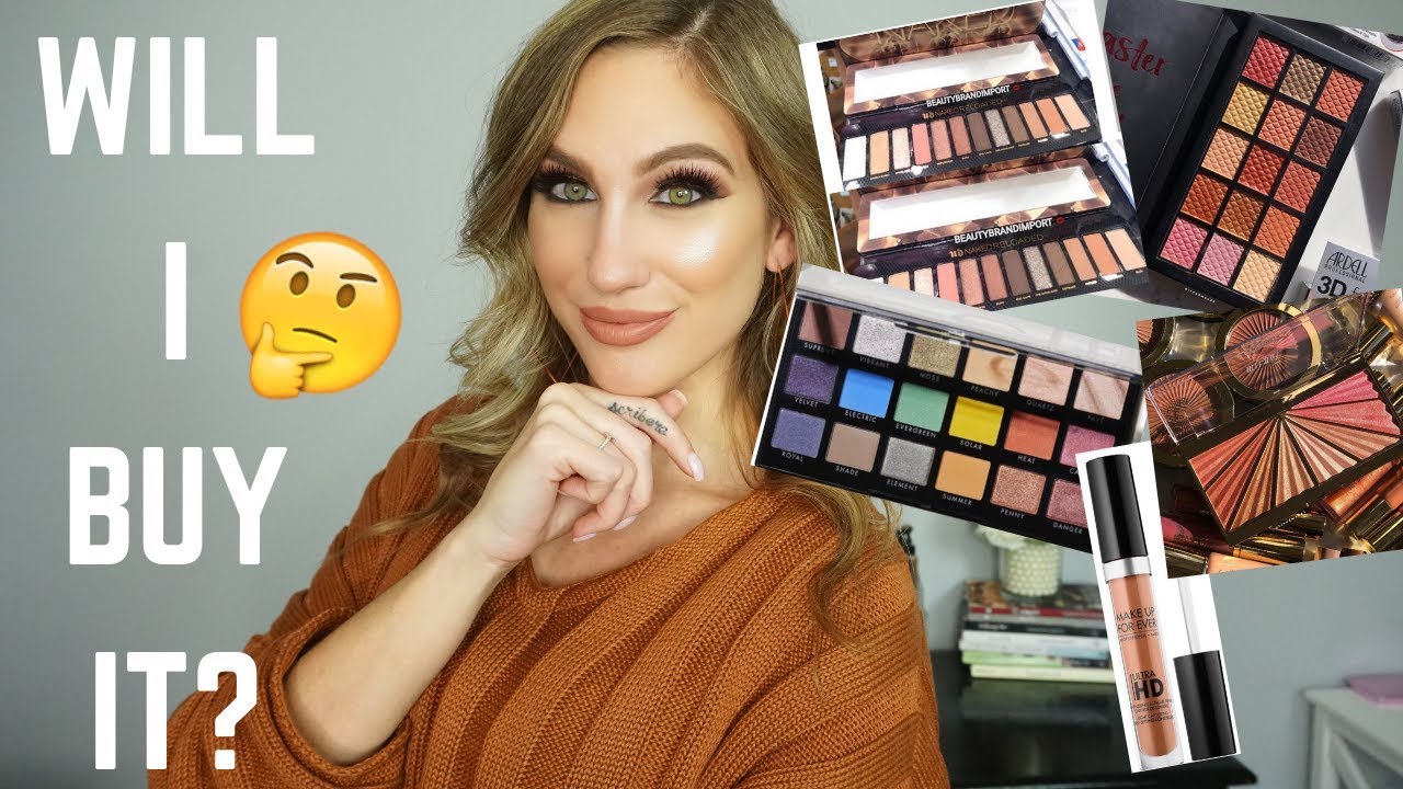 WILL I BUY IT? │ NEW MAKEUP RELEASES │ FIRST OF 2019