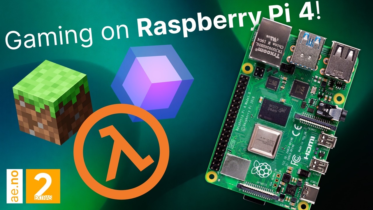 Gaming on the Raspberry Pi 4 (8GB)!