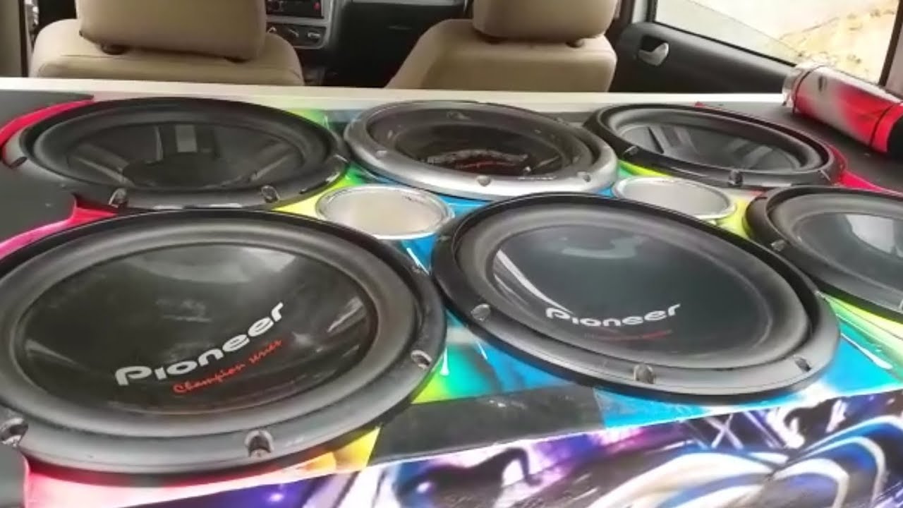 GOL COM 6 SUBWOOFER PIONEER TOCANDO RAP = ILOVEBASSBR