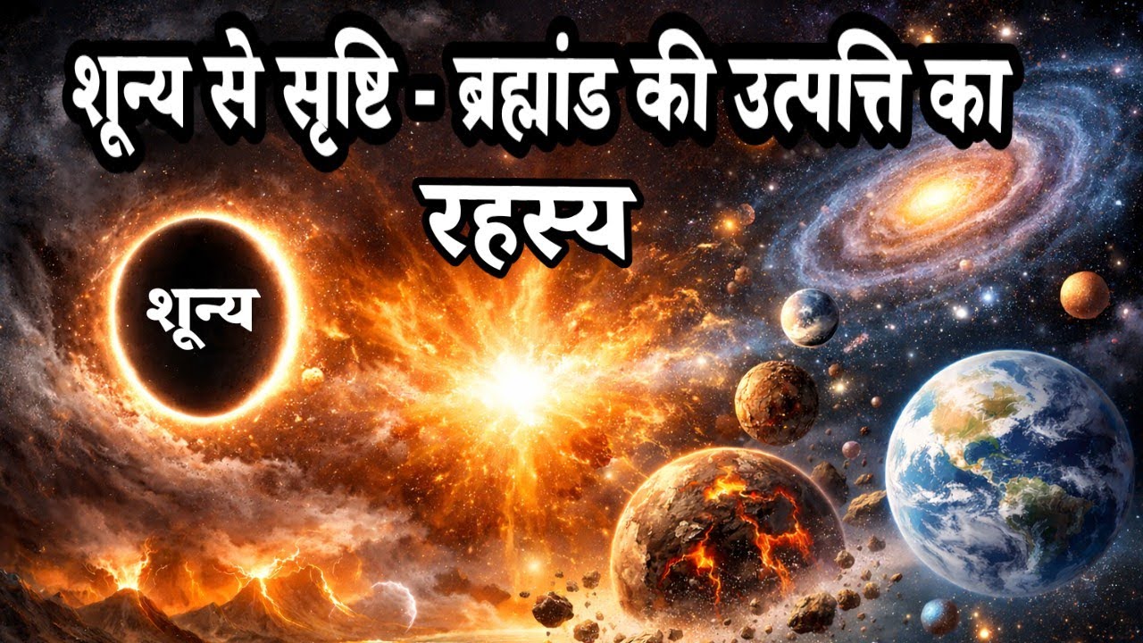 शून्य से सृष्टि - ब्रह्मांड की उत्पत्ति का रहस्य! #Shunydhyan