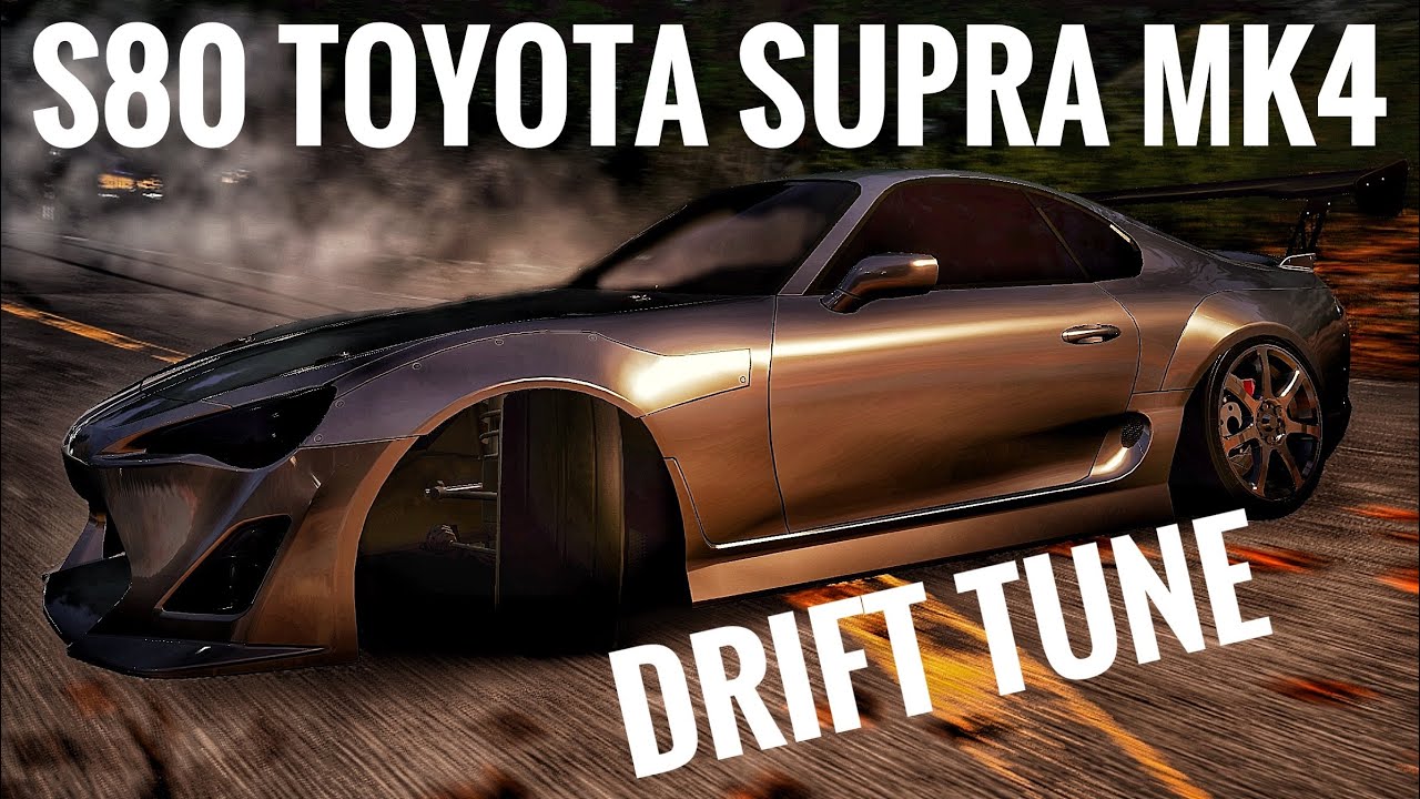 S80 (Toyota Supra MK4) Gameplay CarX Street Tune Drift || CarX Street 1.6.1
