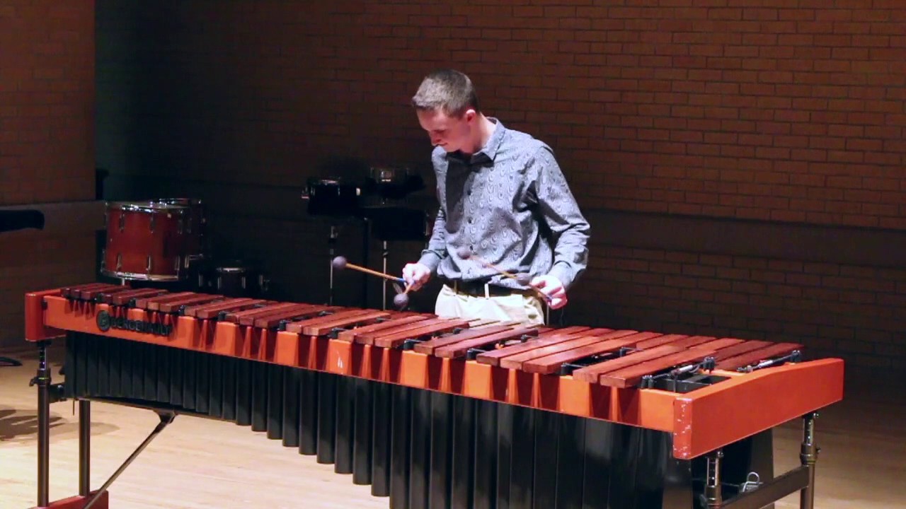 Suite for Lute in E minor by J.S Bach - Marimba Solo