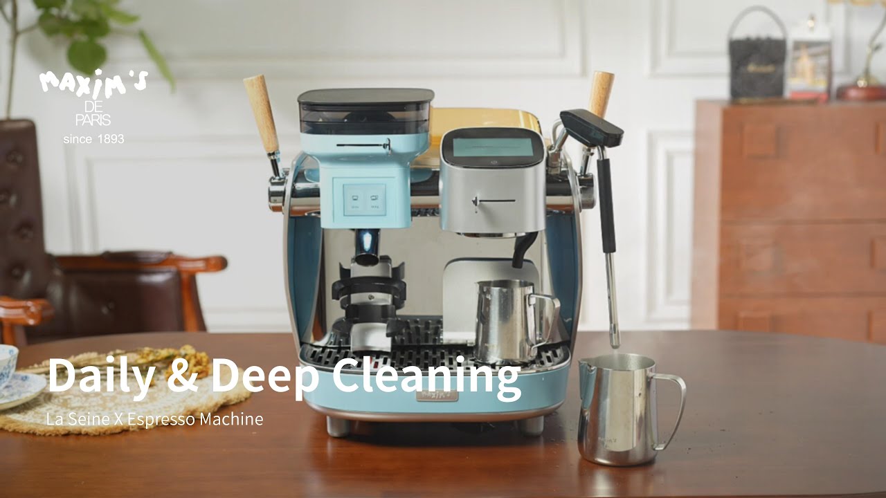 La Seine X Espresso Machine Daily & Deep Cleaning