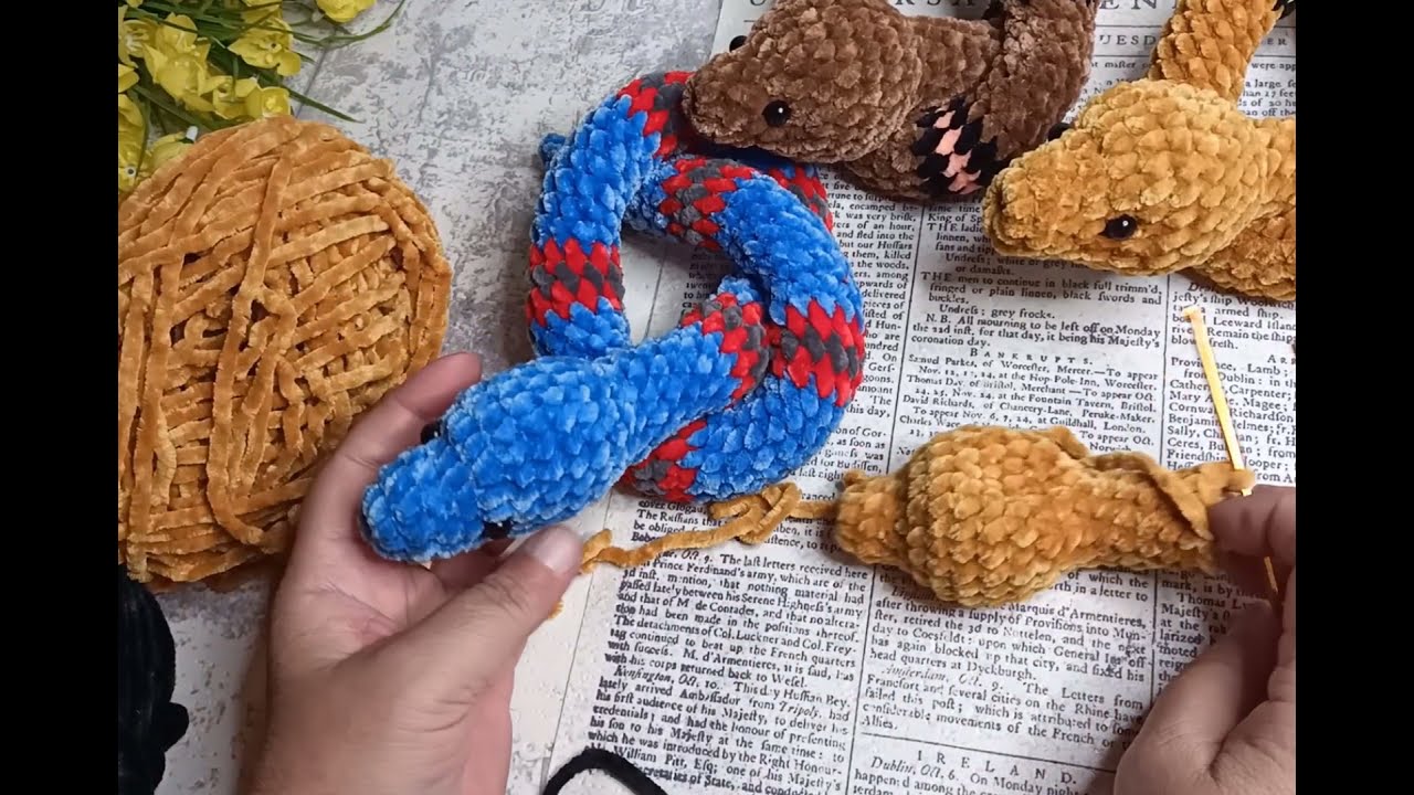 МК радужные змейки и обзор , новые идеи