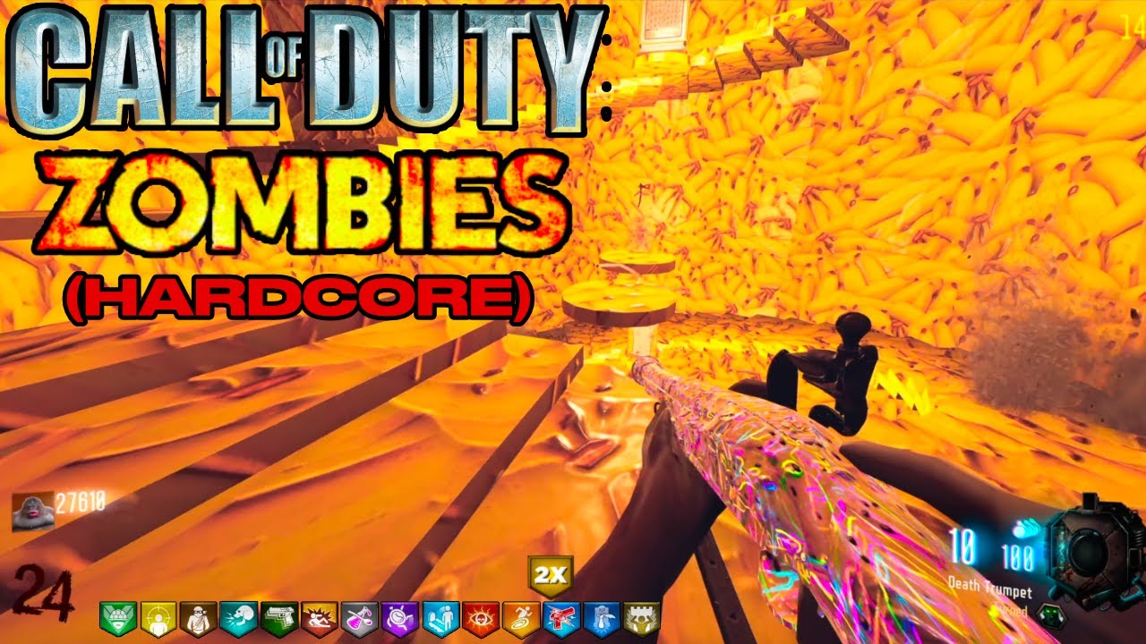 BANANA TOWER is IMPOSSIBLE! (Black Ops 3 Custom Zombies)