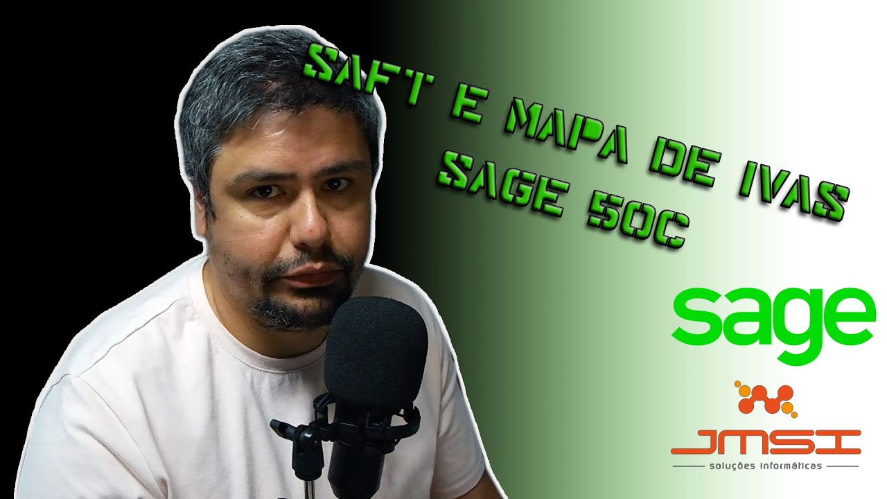 Sage 50c - SAF-T e Mapas Impostos.